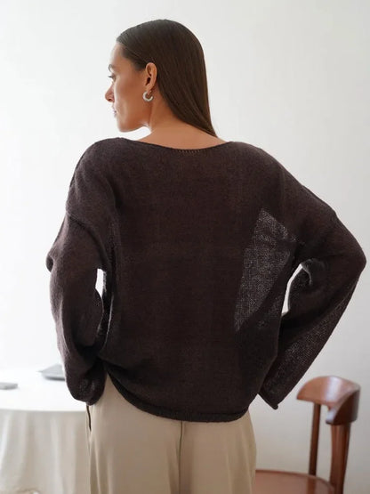 Knitted Round Neck