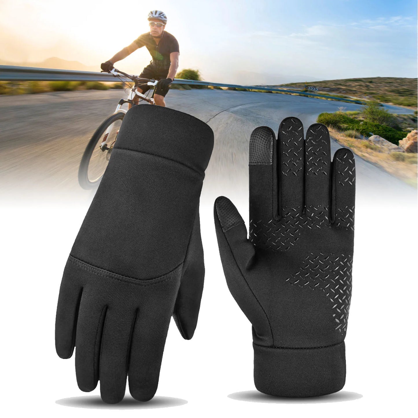 Gants d'hiver noir