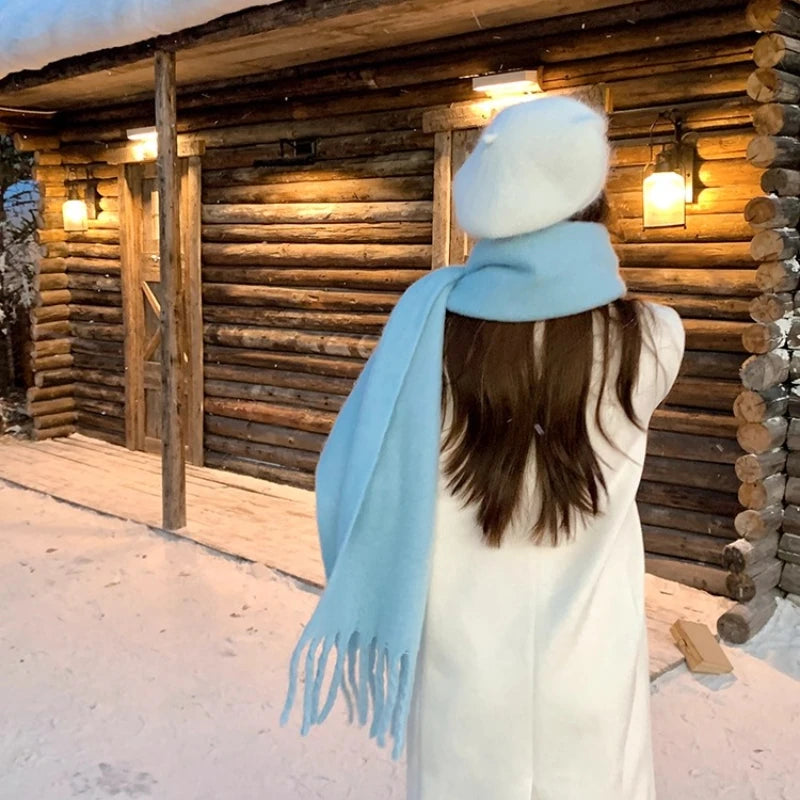 Echarpe d'hiver chaude