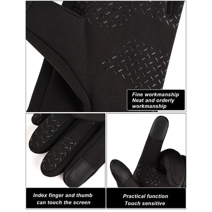 Gants d'hiver noir
